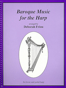 Illustration de BAROQUE MUSIC FOR THE HARP (tr. Friou)