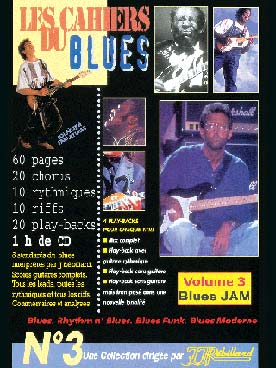 Illustration de LES CAHIERS DU BLUES AVEC CD play-along - N° 3 : Jam