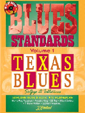 Illustration de BLUES STANDARDS - Vol. 1 : Texas blues