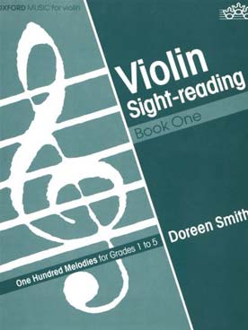 Illustration de SIGHT READING FOR - Violin grades 1-5