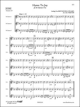 Illustration de L'Hymne à la joie (tr. Vireton)