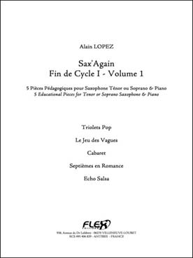 Illustration de Sax' again - Vol. 1 pour saxophone ténor