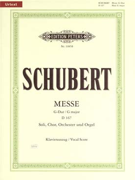 Illustration de Messe en sol M D 167 chœur/piano