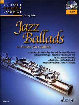 Illustration de JAZZ BALLADS : 16 célèbres ballades jazz, arr. Juchem, avec CD play-along