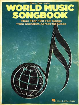 Illustration de WORLD MUSIC SONGBOOK (P/V/G)