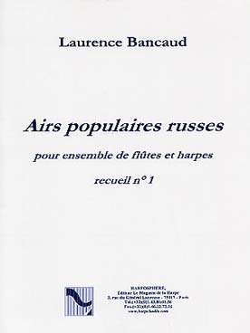 Illustration de Airs populaires russes pour ensemble de flûtes et harpes - Vol. 1