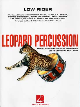 Illustration de Low rider pour ensemble de percussions avec CD