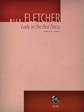 Illustration fletcher lady in the red dress