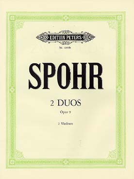 Illustration spohr duos (2) op. 9