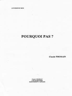 Illustration de Pourquoi pas ?    