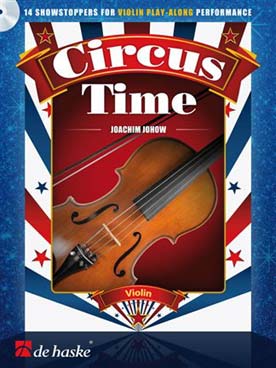 Illustration johow circus time avec cd violon