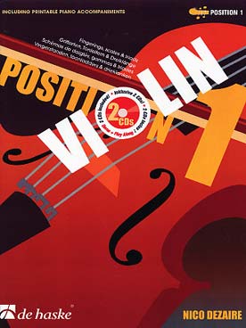 Illustration dezaire violin position 1 : 68 pieces