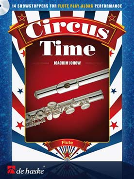Illustration johow circus time avec cd flute