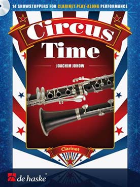 Illustration johow circus time avec cd clarinette