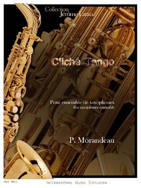 Illustration de Cliché tango pour ensemble de saxophones