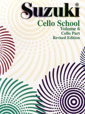 Illustration de SUZUKI Cello School (édition révisée) - Vol. 6
