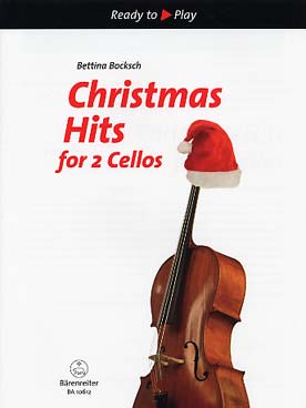 Illustration christmas hits for two cellos