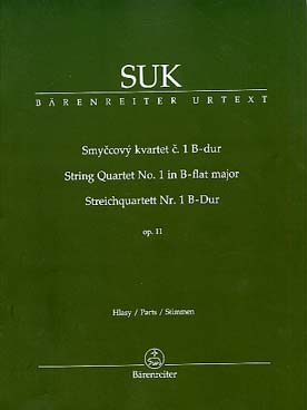 Illustration de Quatuor à cordes N° 1 en si b M