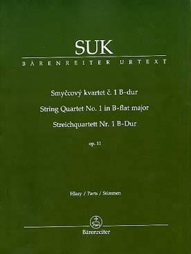 Illustration suk quatuor a cordes n° 1 en si b maj