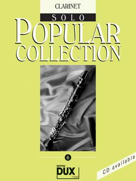 Illustration de POPULAR COLLECTION - Vol. 6 : clarinette solo