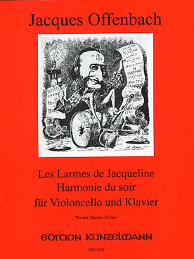 Illustration de Les Larmes de Jacqueline op. 76/2 et harmonies du soir