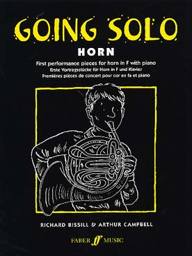 Illustration de GOING SOLO HORN : premières pièces de concert