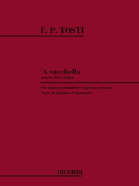 Illustration tosti a vucchella soprano/tenor