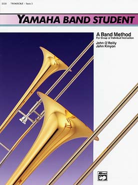 Illustration yamaha band student vol. 3 trombone