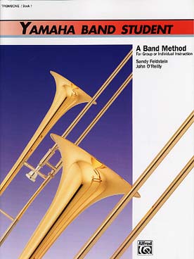 Illustration yamaha band student vol. 1 trombone