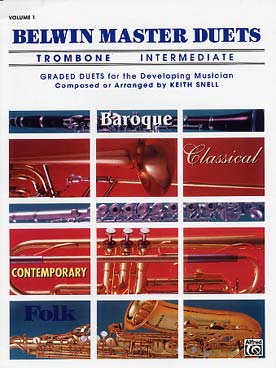 Illustration de BELWIN MASTER DUETS Intermediate - Vol. 1