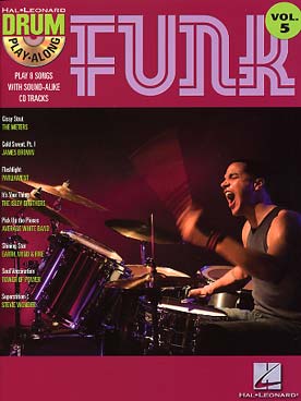 Illustration de DRUM PLAY ALONG - Vol. 5 : Funk