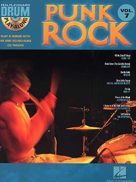 Illustration de DRUM PLAY ALONG - Vol. 7 : Punk rock