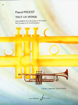 Illustration de Tout un monde (trompette en ut ou cornet en si b)