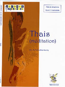 Illustration de Méditation de Thaïs, tr. Gauthier-Lurty pour flûte et vibraphone