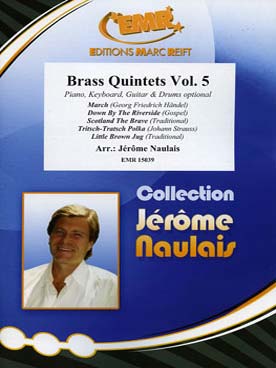 Illustration de Brass quintets pour 2 trompettes, cor, trombone et tuba - Vol. 5