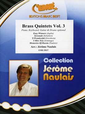 Illustration de Brass quintets pour 2 trompettes, cor, trombone et tuba - Vol. 3
