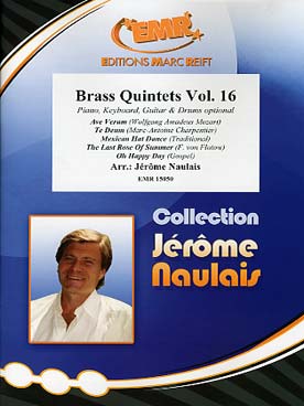 Illustration de Brass quintets pour 2 trompettes, cor, trombone et tuba - Vol.16