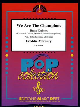 Illustration de We are the champions pour 2 trompettes, cor, trombone et tuba