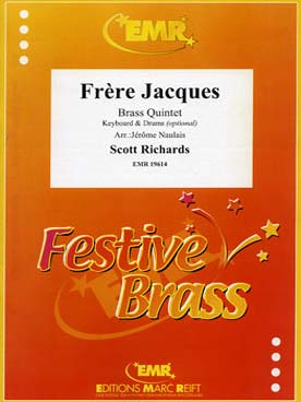 Illustration de Frère Jacques pour 2 trompettes, cor, trombone et tuba