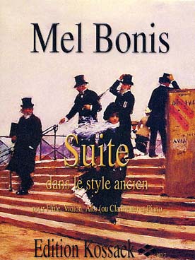 Illustration de Suite dans le style ancien pour flûte, violon, alto (ou clarinette) et piano