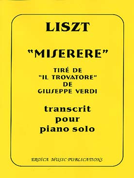 Illustration liszt misere du trovatore eleve