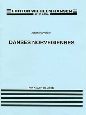 Illustration halvorsen danses norvegiennes