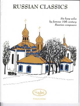 Illustration de RUSSIAN CLASSICS, 6 harp solos (harpe à pédales)