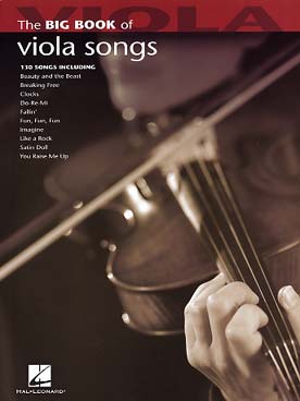 Illustration big book of viola songs