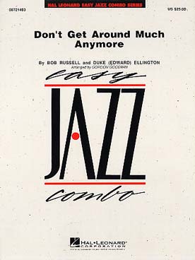 Illustration de Don't get around much anymore (4 parties vent et section rythmique)