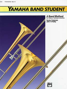 Illustration de YAMAHA BAND STUDENT - Vol. 2 Trombone