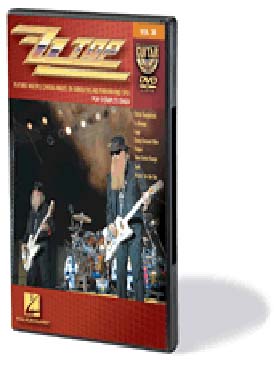 Illustration guitar play along vol. 38 : zz top dvd