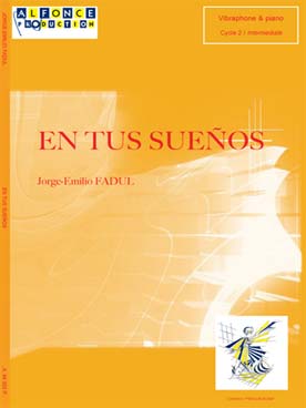 Illustration de En tus suenos pour vibraphone et piano