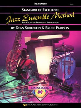 Illustration de Standard of excellence : jazz ensemble method avec CD