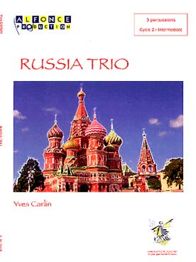 Illustration carlin russia trio pour 3 percussions